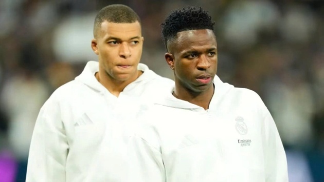 Mbappe và Vinicius lười phòng ngự
