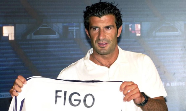 Figo vứt bỏ áo Barca để tạo nên thành công tại Real Madrid