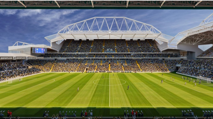 Elland Road ở thời điểm hiện tại.