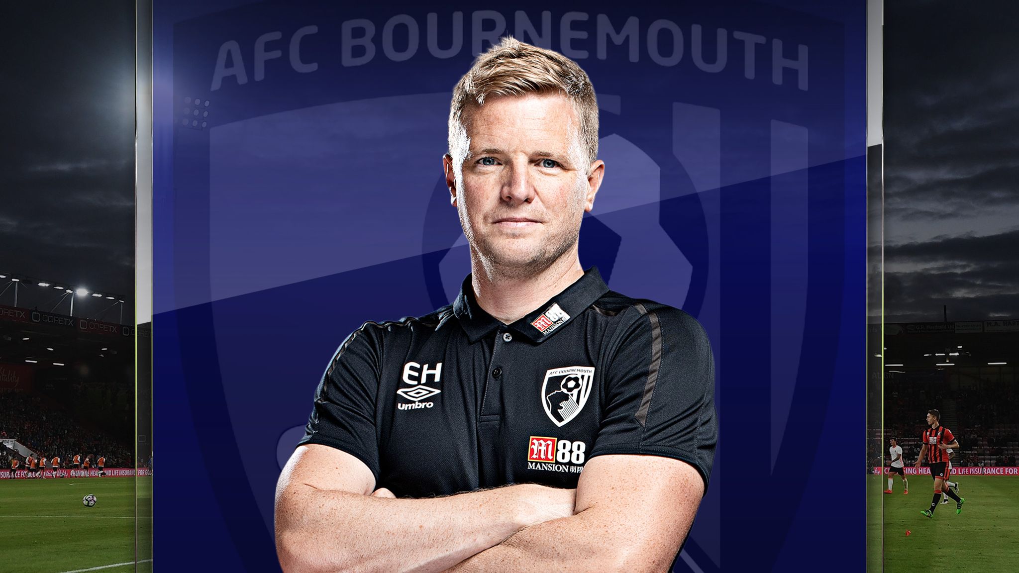 HLV Eddie Howe là nhân vật quan trọng giúp Bournemouth khẳng định tài năng ở Premier League.