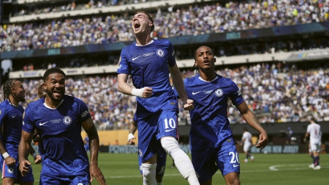 Ảnh minh họa cho bài viết về Chelsea 3-0 PSG: Đòn phủ đầu từ Maresca; Cú đúp choáng váng của Palmer