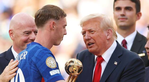 Cole Palmer bùng nổ, được Donald Trump trao MVP tại Club World Cup
