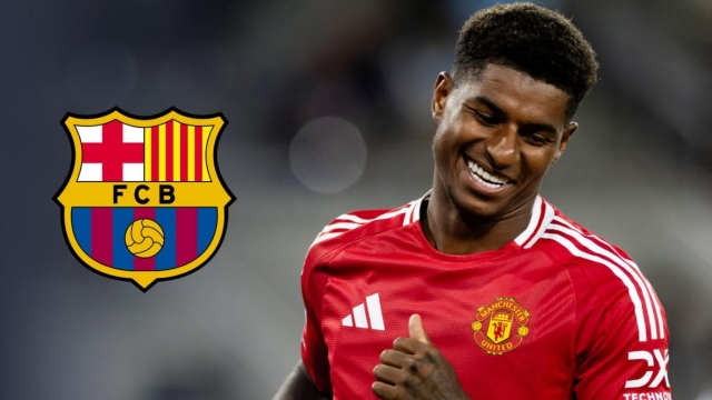 Rashford mơ đến Barca.