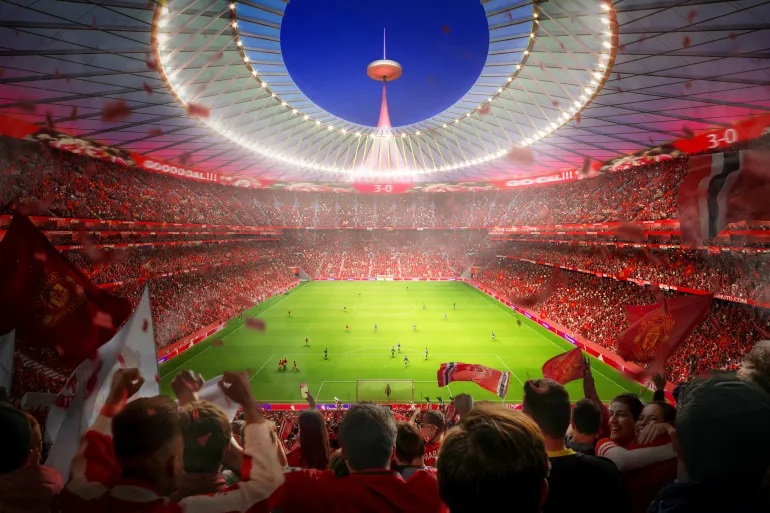 Phối cảnh "Wembley của phương Bắc".