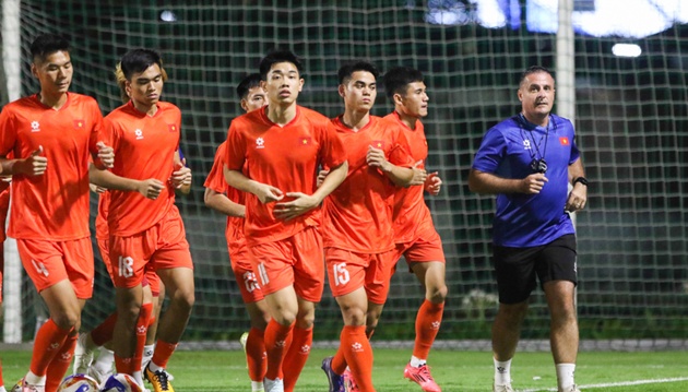 U23 Việt Nam trải qua buổi đầu tập luyện tại Indonesia