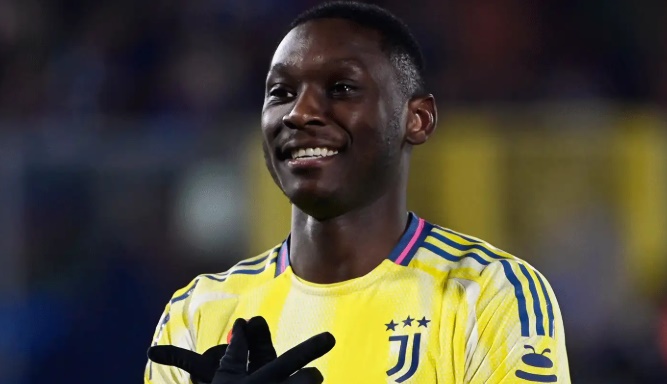 Muani có quãng thời gian cho mượn đáng nhớ tại Juve.