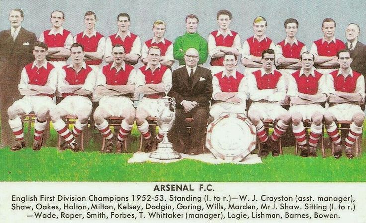 Đội hình Arsenal vô địch mùa giải 1952-53