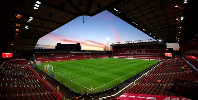 City Ground từng trải qua nhiều biến động lịch sử.