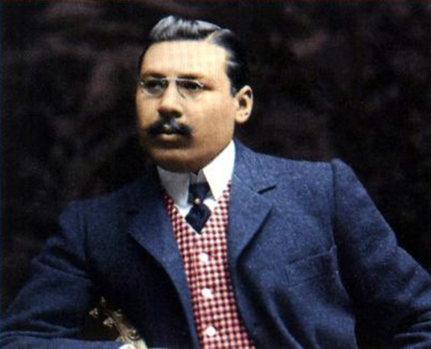 Enrique Allende, chủ tịch đầu tiên của câu lạc bộ sau khi thành lập năm 1903.