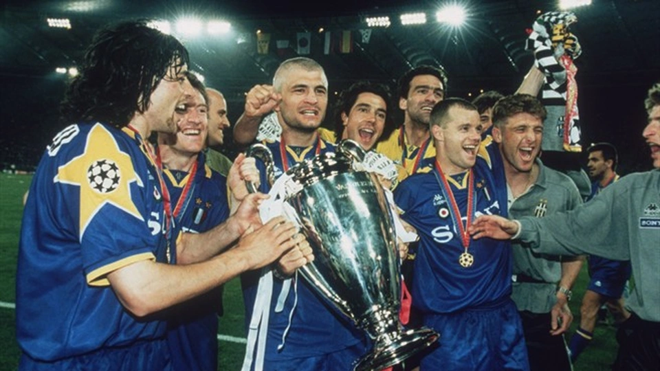 Juventus giành chức vô địch UCL năm 1996
