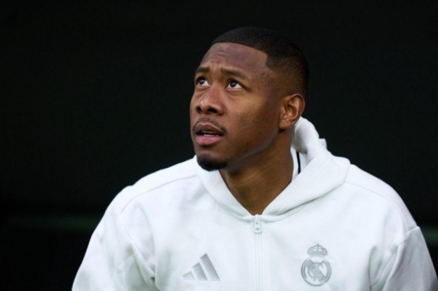 Alaba dần trở thành người thừa ở Bernabeu.