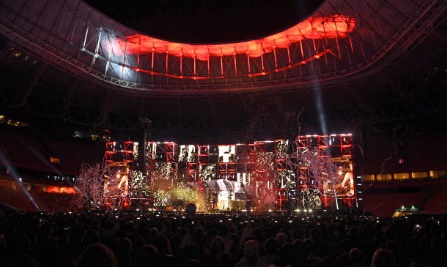 Buổi trình diễn MTV World Stage ở San Mames.