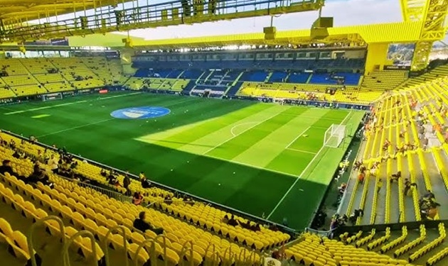 Sân nhà của Villarreal có kiến trúc hiện đại