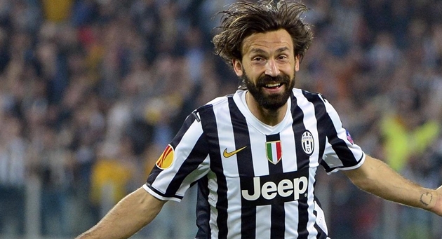 Andrea Pirlo cùng Juventus làm nên lịch sử.
