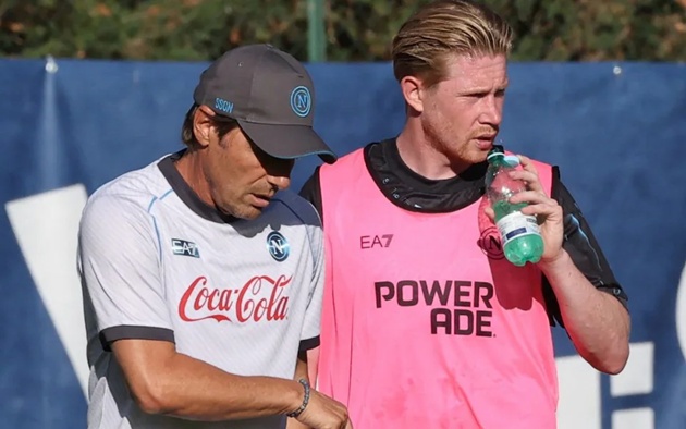 Grealish có thể tái hợp với De Bruyne tại Napoli