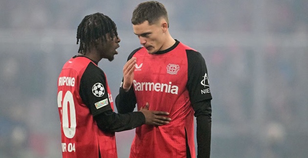 Wirtz và Frimpong sớm đến Anfield