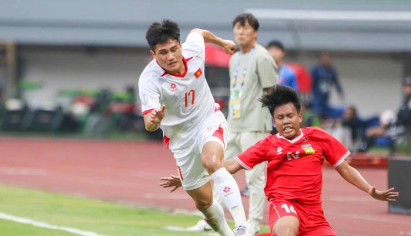 Nỗ lực của U23 Lào là không đủ.