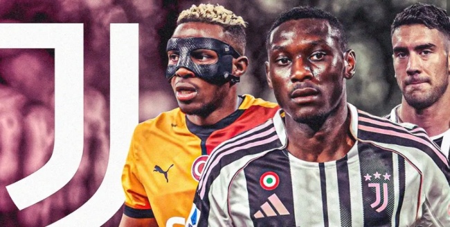 Bài toán hàng công Juventus: Hụt Osimhen; Thương vụ Kolo Muani bế tắc