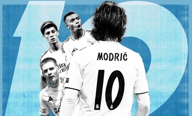 Modric ra đi, áo số 10 đang chưa có chủ mới tại Real