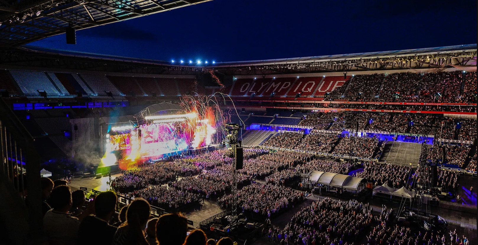 Groupama Stadium còn là nơi tổ chức các sự kiện âm nhạc.