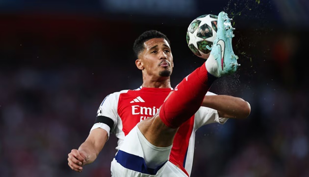 Saliba nằm trong tầm ngắm của Real.
