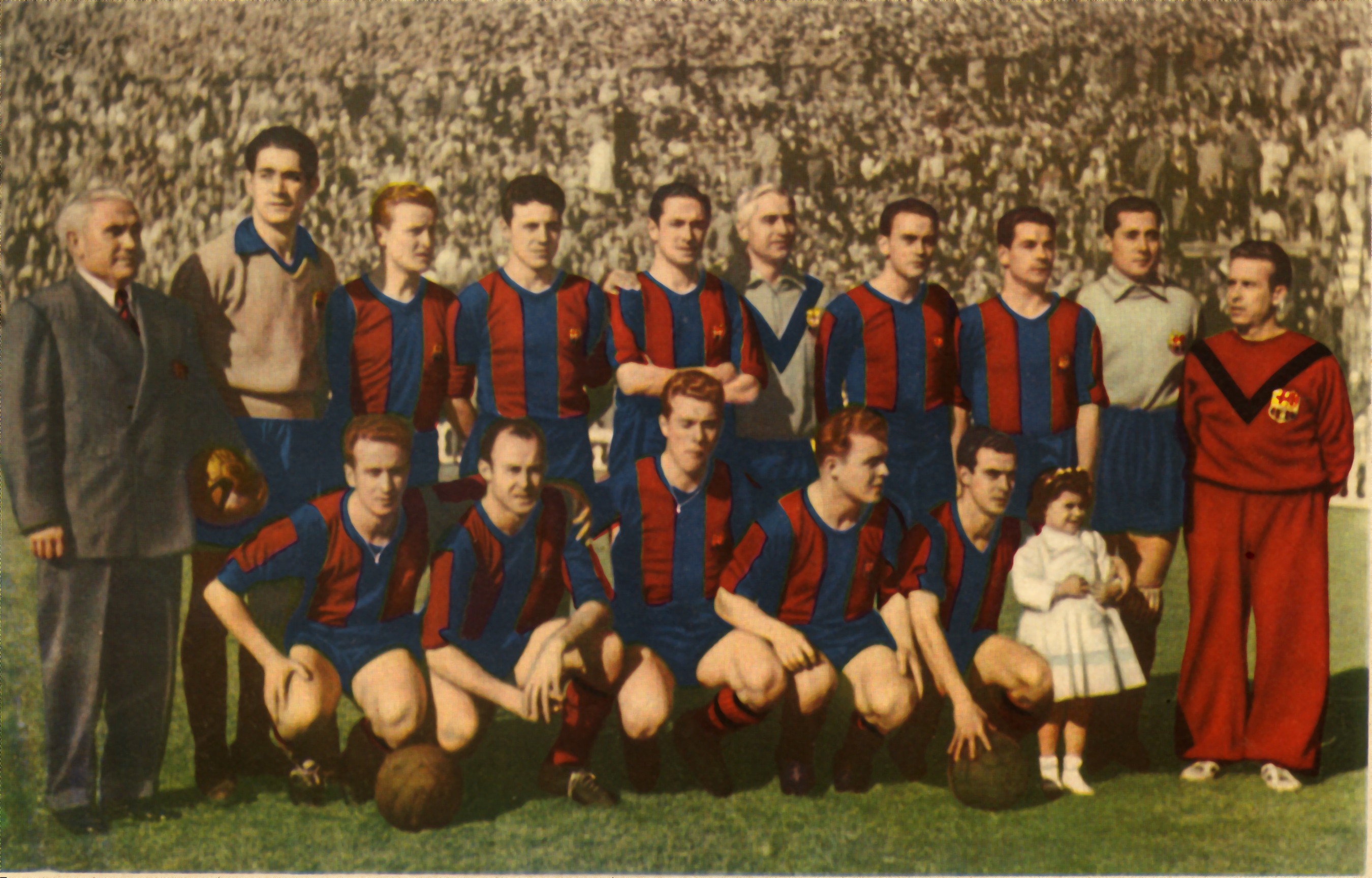 Barcelona bay cao nhờ sự tỏa sáng của huyền thoại Kubala