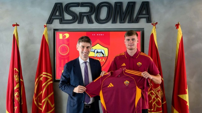 Ferguson gia nhập Roma.