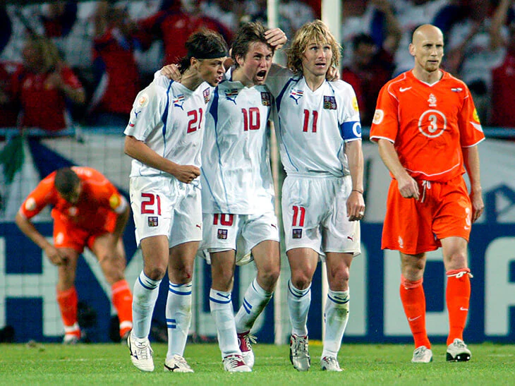 Cộng hòa Séc được đánh giá rất cao tại EURO 2004
