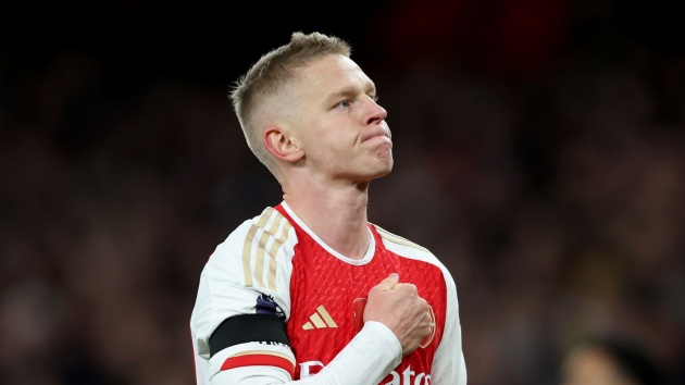 Zinchenko mất dần vị trí ở Arsenal.