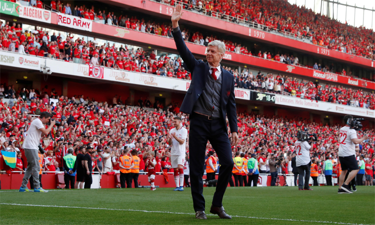 Wenger chia tay đội bóng thành London sau mùa giải 2017/2018.
