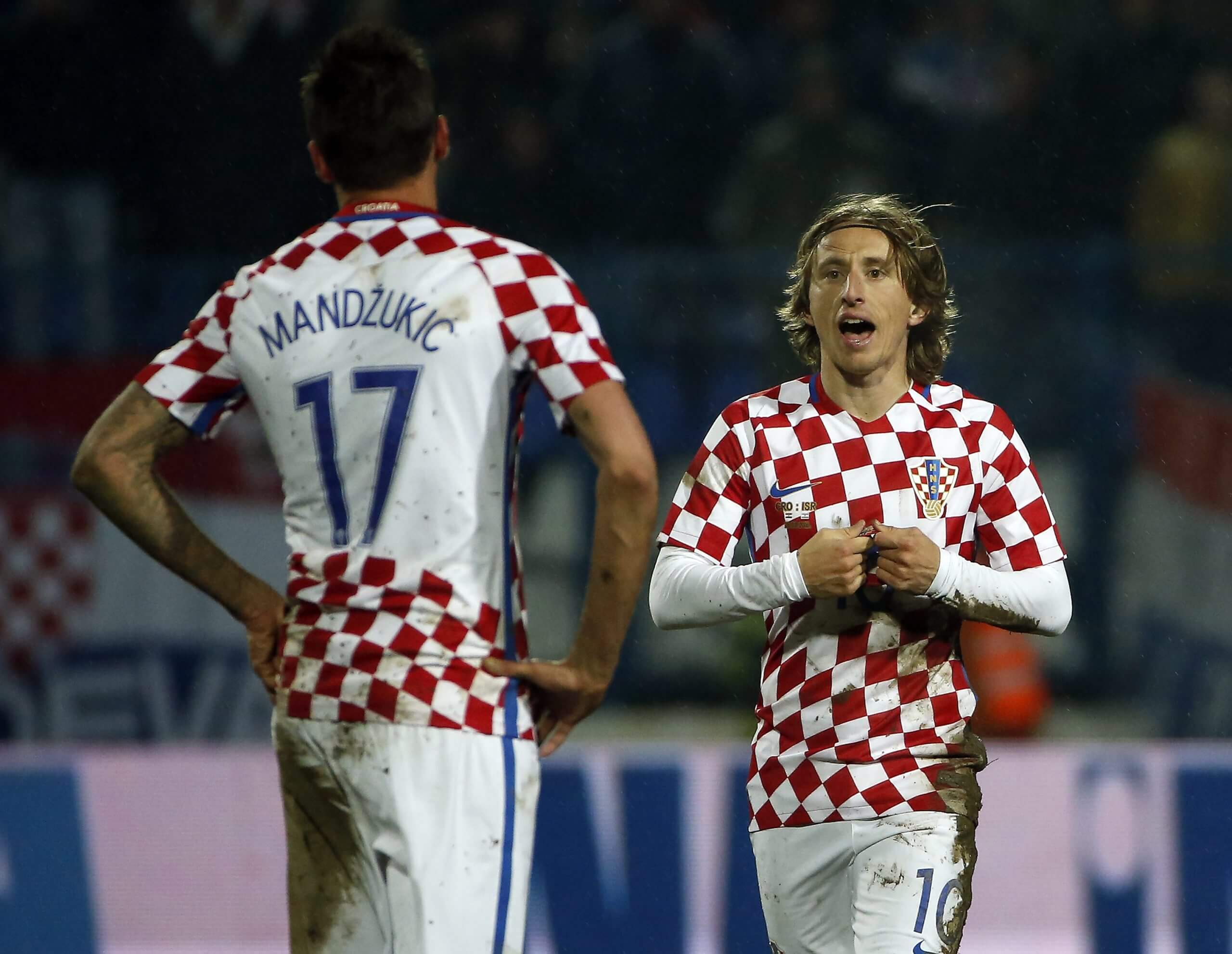 Modric và Madzukic là 2 trong số trụ cột của thế hệ vàng Croatia