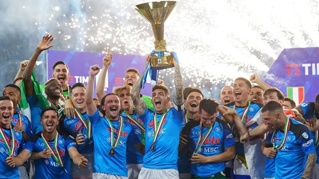 Napoli trở lại với ngôi vương Serie A vào năm 2023.