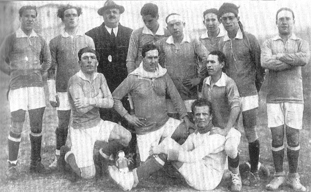 Club Internazionale-Naples thời điểm được thành lập.