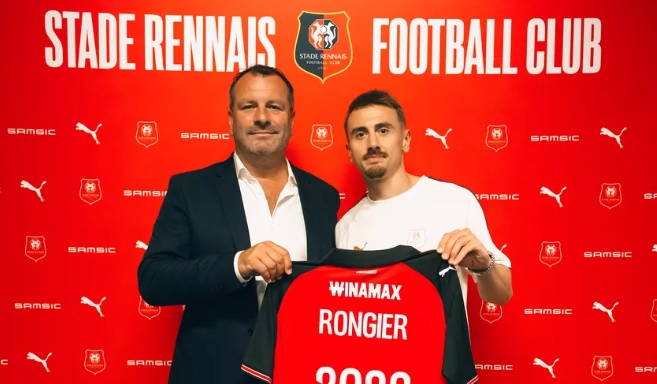 Valentin Rongier đã rời OM để chuyển đến Rennes.