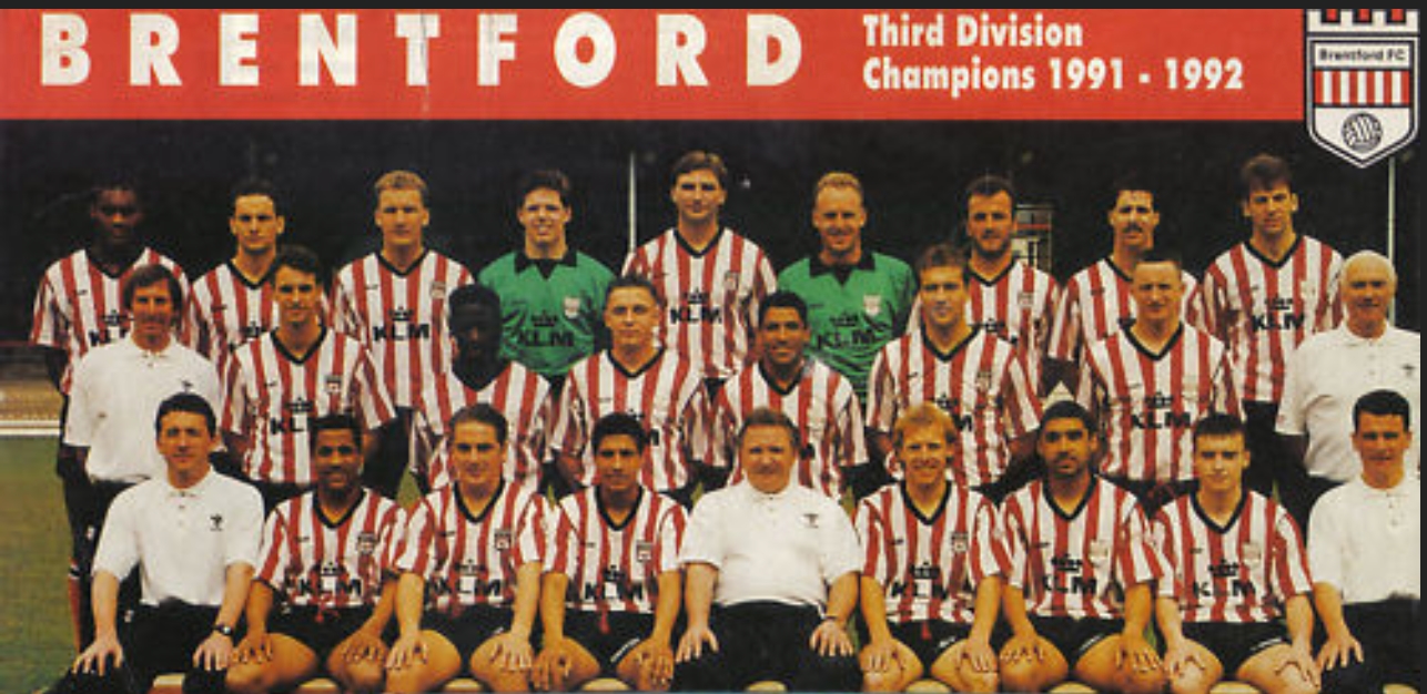 Brentford có nhiều năm thi đấu ở các giải hạng dưới của bóng đá Anh.