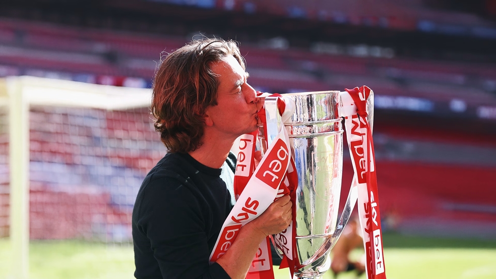 HLV Thomas Frank đã đem đến những thành công ấn tượng cho Brentford.