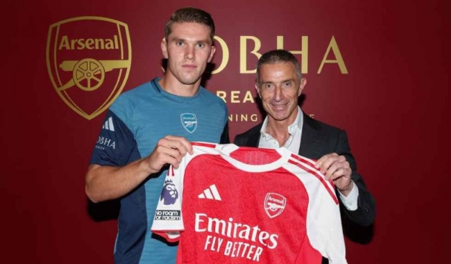 Gyokeres gia nhập Arsenal.
