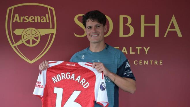 Norgaard là bản hợp đồng đáng xem của Arsenal.