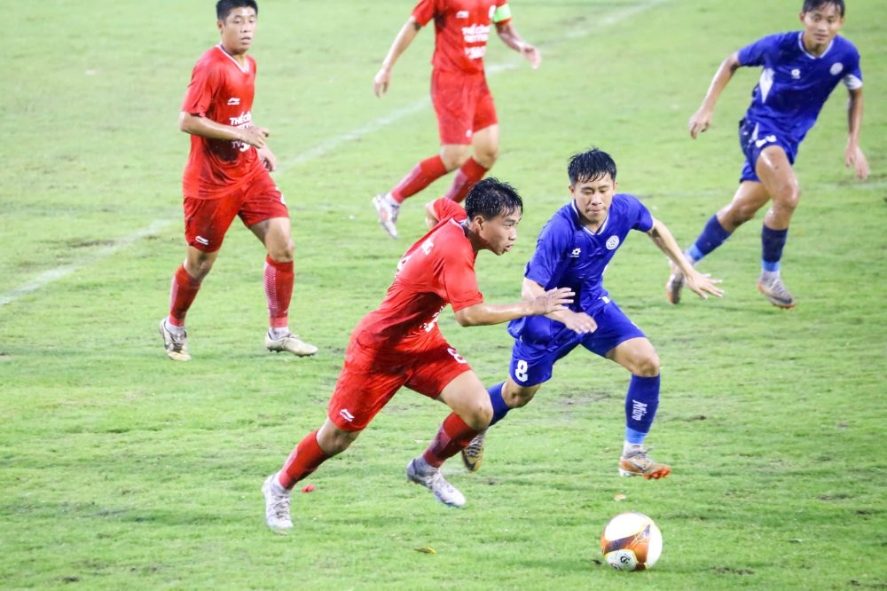 Giải U21 Quốc gia 2025 đã xác định 4 đội vào bán kết. Ảnh: VFF.