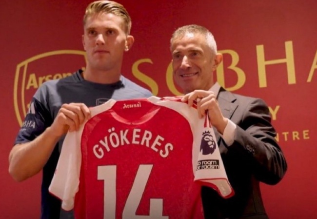 Viktor Gyokeres được kỳ vọng giải bài toán số 9 ở Arsenal.