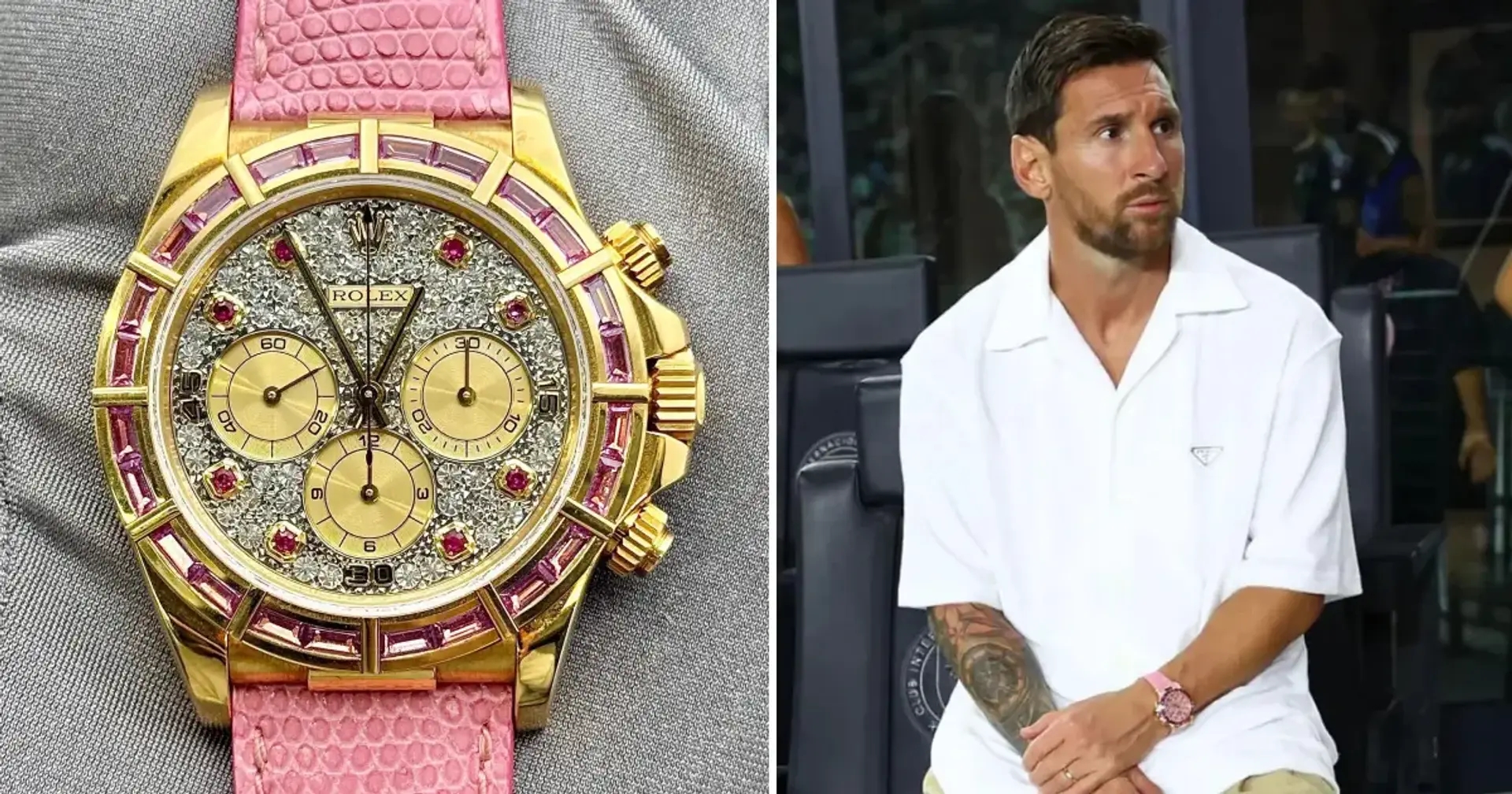 Lionel Messi sở hữu chiếc Rolex Daytona Cosmograph hiếm.