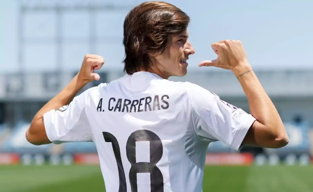 Carreras trở lại Real sau thời gian thi đấu thành công tại Benfica