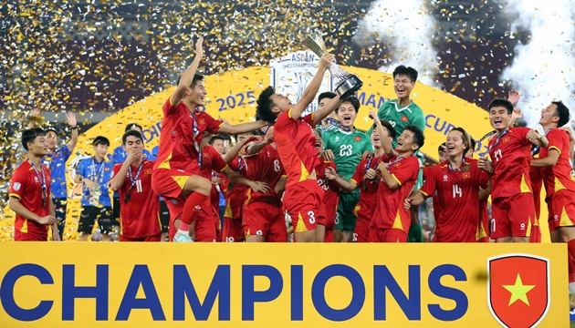 U23 Việt Nam vô địch U23 Đông Nam Á đầy xứng đáng.
