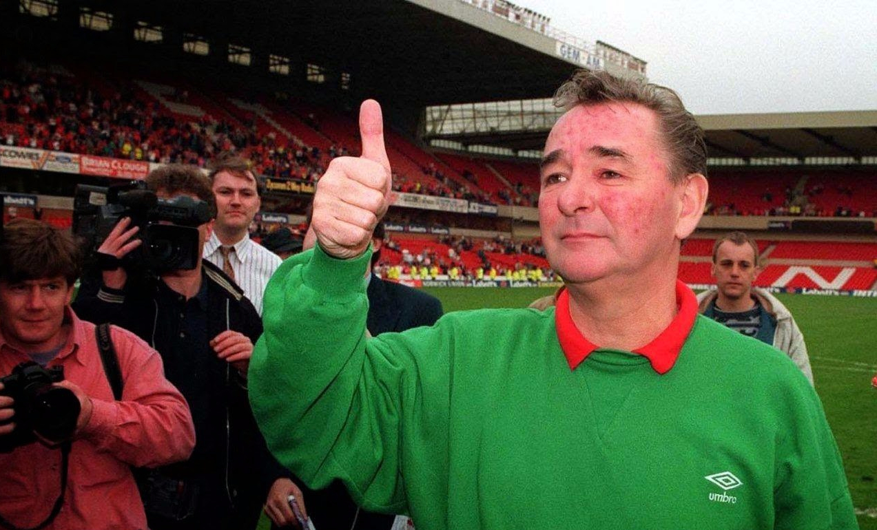 Sau sự ra đi của HLV huyền thoại, Brian Clough, Nottingham Forest sa sút thấy rõ.