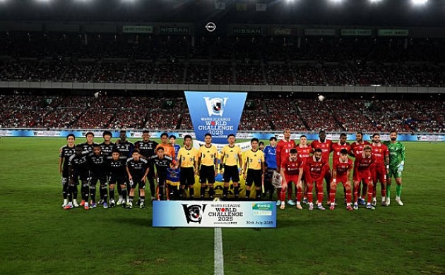 Trận giao hữu Yokohama – Liverpool xác lập kỷ lục người xem tại J.League