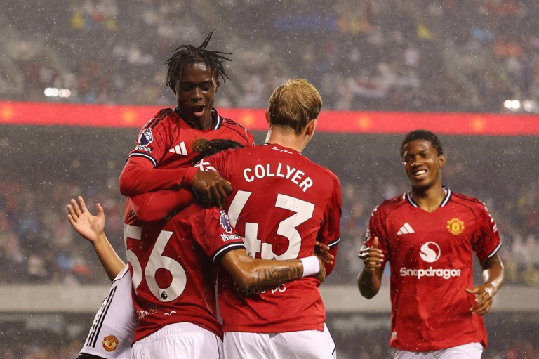 Các cầu thủ trẻ tuổi của Man United đã có một trận đấu bùng nổ.