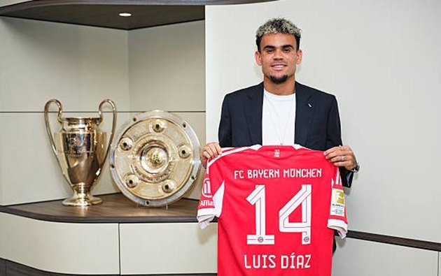 Luis Diaz vừa cập bến Bayern Munich cách đây chưa lâu.