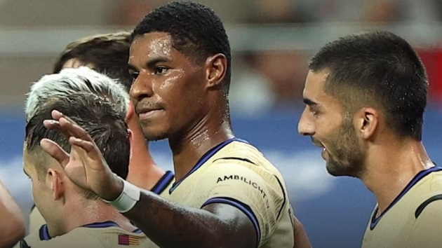 Rashford đã có hiệp hai không hề tệ.