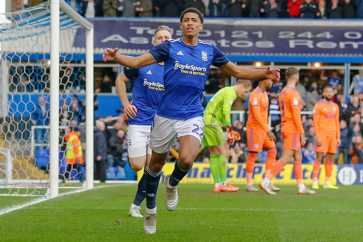 Jude Bellingham trong màu áo Birmingham