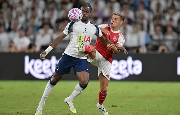 Ảnh bài viết Arsenal lo lắng vì Trossard chấn thương sau trận gặp Tottenham